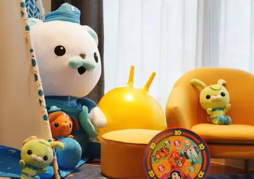 豪华家庭友好型客房 - 城市景观