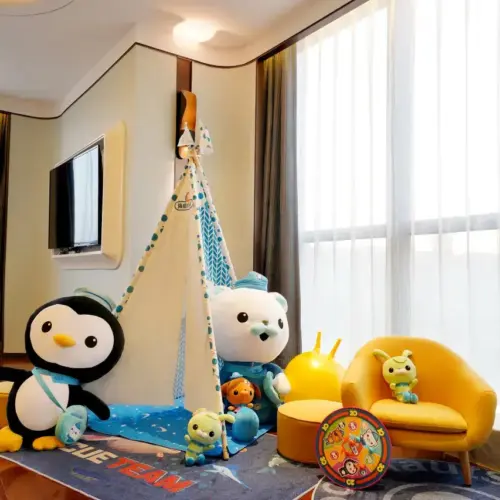 Deluxe-Familienzimmer – Stadtblick