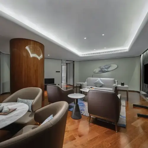 豪华海景套房（270度落地玻璃窗 + 戴森吹风机）